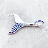 Tail Fin Pendant Sterling Silver Jewelry Gift for Woman