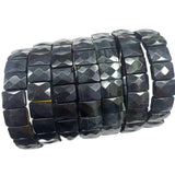 Tiger Eye Beads Bracelet Natural Gemstone Bangle for Men Women