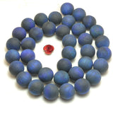 Tiger's Eye Matte Round Beads Semi Precious Stone Bracelet Necklace