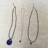 Evil Eye Necklace Choker Resin Pendant Charms Necklace Men Women Jewelry