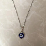 Evil Eye Necklace Choker Resin Pendant Charms Necklace Men Women Jewelry