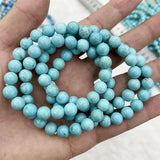 Turquoise Bead Bracelet for Health Protection