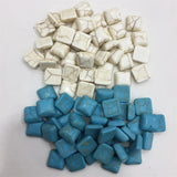 Howlite Chakra Carved Reiki Stone for Jewelry Making