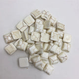 Howlite Chakra Carved Reiki Stone for Jewelry Making