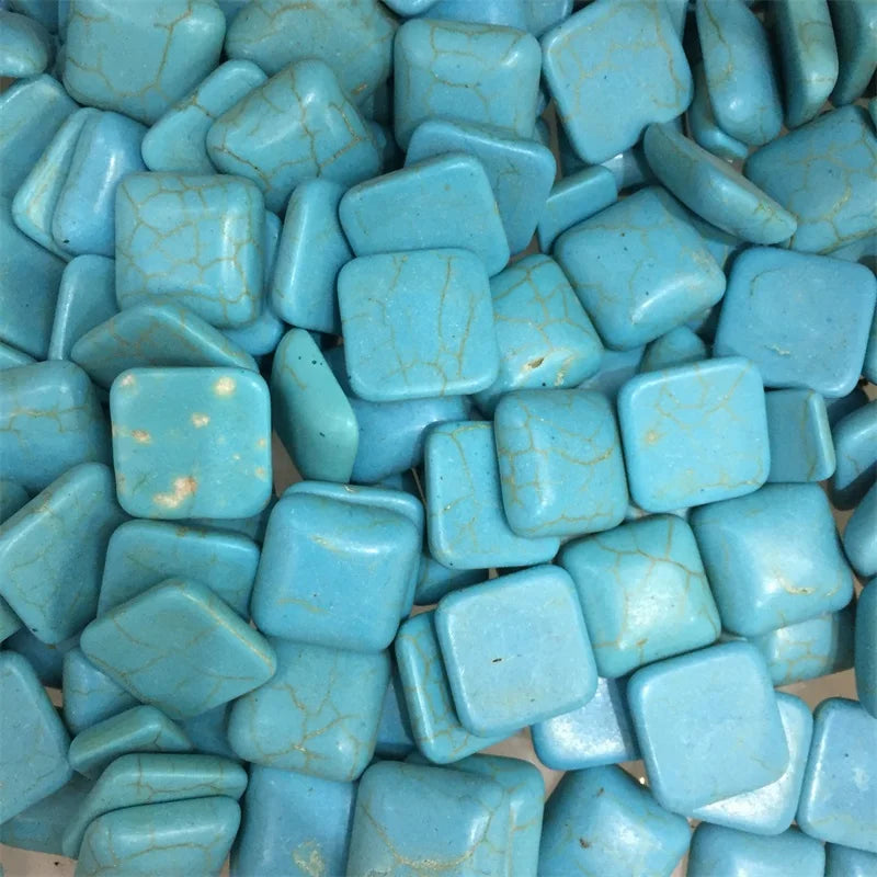 Howlite Chakra Carved Reiki Stone for Jewelry Making
