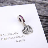 Zircon Beads 925 Silver Fine Beads for Charm Bracelet Jewelry