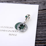 Zircon Beads 925 Silver Fine Beads for Charm Bracelet Jewelry