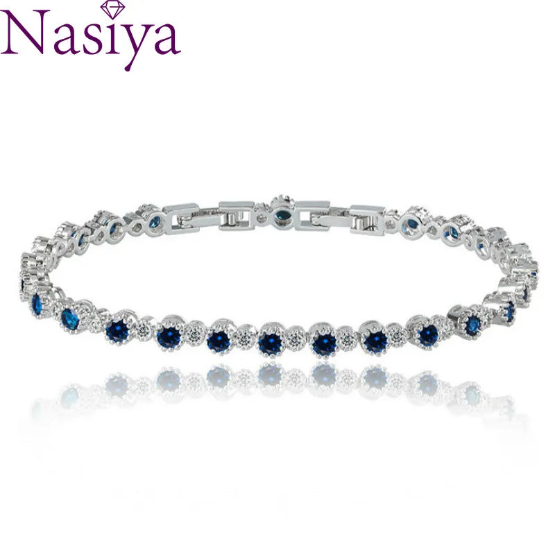 Zircon Bracelet Bangle for Women Wedding Party Gift