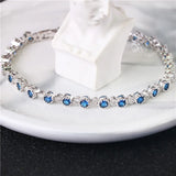 Zircon Bracelet Bangle for Women Wedding Party Gift