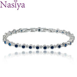 Zircon Bracelet Bangle for Women Wedding Party Gift