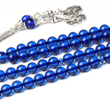 Amber Tasbih 8mm 66 Prayer Beads Arab Jewelry Misbaha Man's Islam