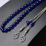 Amber Tasbih 8mm 66 Prayer Beads Arab Jewelry Misbaha Man's Islam