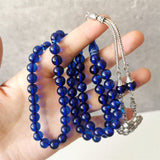 Amber Tasbih 8mm 66 Prayer Beads Arab Jewelry Misbaha Man's Islam