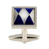 Opal Shell Puzzle Copper Cufflinks for Tuxedo Shirts