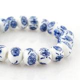 Porcelain Beads Strand Bracelet - OL Style Classic Ceramics Accessories
