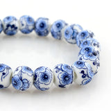 Porcelain Beads Strand Bracelet - OL Style Classic Ceramics Accessories