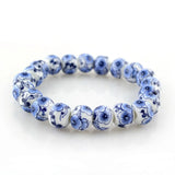 Porcelain Beads Strand Bracelet - OL Style Classic Ceramics Accessories