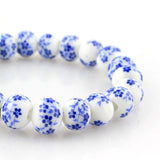 Porcelain Beads Strand Bracelet - OL Style Classic Ceramics Accessories