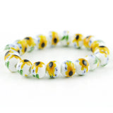 Porcelain Beads Strand Bracelet - OL Style Classic Ceramics Accessories
