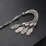 Crystal Islamic Tasbih Prayer Beads 99 Misbaha Tassels