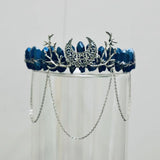Quartz Crown Raw Crystal Headband Hair Accessories Witch Accessories