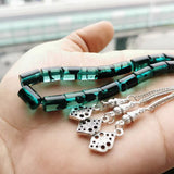 Resin Tasbih 33 Prayer Beads Islamic Rosary Arabic Bracelet with Tassel