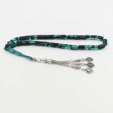 Resin Tasbih 33 Prayer Beads Islamic Rosary Arabic Bracelet with Tassel