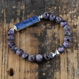 Sodalite Bracelet Tiger Eye Beaded Boho Girl Friendship