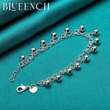 925 Silver Bell Fringe Bracelet for Women's Party