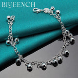 925 Silver Bell Fringe Bracelet for Women's Party
