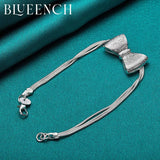 925 Silver Bow Bracelet for Women, Age Reduction Jewelry