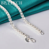 925 Sterling Silver Thin Chain Necklace for Women