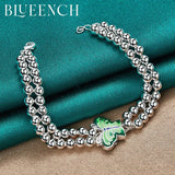 925 Silver Butterfly Bracelet Women