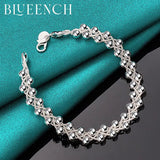 925 Silver Grape String Bracelet for Women Wedding Party Jewelry