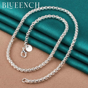 925 Silver Heart Peach Pendant Necklace Women Jewelry