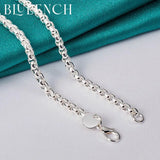 925 Silver Heart Peach Pendant Necklace Women Jewelry