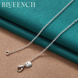 925 Silver Heart Peach Pendant Necklace for Women Wedding Romantic Jewelry