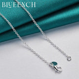 925 Silver Heart Peach Pendant Necklace for Women Wedding Romantic Jewelry