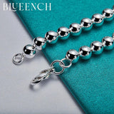 925 Silver Heart Round Bracelet for Women Dating Wedding