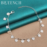 925 Silver Love Bracelet for Women Wedding Romantic Jewelry