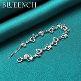 925 Silver Love Hollowed-Out Bracelet For Women Proposal Wedding Jewelry