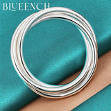 925 Silver Multi-Ring Bracelet For Women's Wedding Party