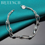 925 Silver Multilayer Chain Bracelet for Casual Party