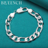 925 Silver Cuban Bracelet Hip Hop Jewelry