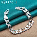 925 Silver Cuban Bracelet Hip Hop Jewelry