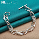 925 Silver OT Chain Bracelet Casual Party Jewelry