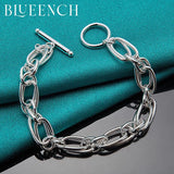 925 Silver OT Chain Bracelet Casual Party Jewelry