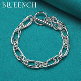 925 Silver OT Chain Bracelet Casual Party Jewelry