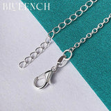 925 Silver Smiley Pendant Bracelet for Women