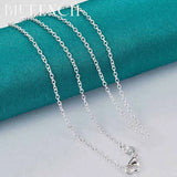 925 Sterling Silver Snowflake Pendant Necklace for Women